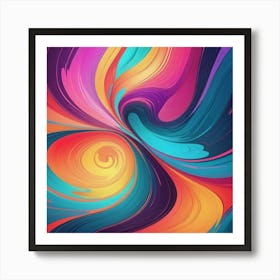 Abstract Painting 37 Art Print