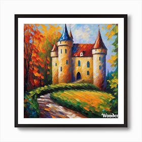 Castle magic Art Print