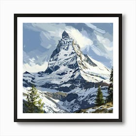 Matterhorn 4 Art Print