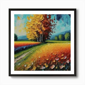 Autumn Landscape Art Print