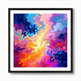 Abstract - Abstract Stock Videos & Royalty-Free Footage Art Print