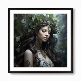 Elven Woman Art Print