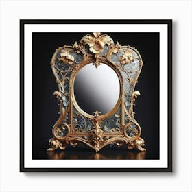 Ornate Mirror Art Print