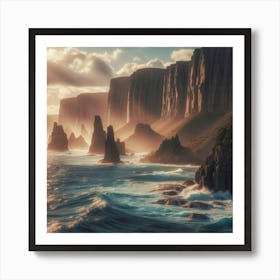 Southern Australia Cliffs Art Print