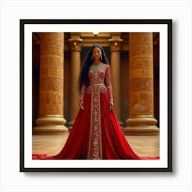 Egyptian Bride 4 Art Print