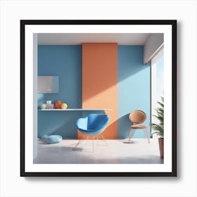 Interior Design Stock Videos & Royalty-Free Footage Art Print