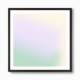 Blurred Square - Spring II Art Print