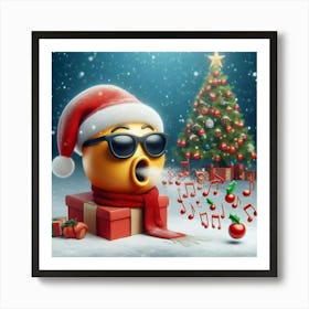 Christmas Emoji 4 Affiche