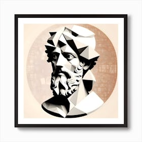 Pythagoras of Greece Art Print