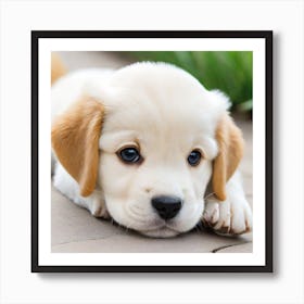 cute dog Art Print