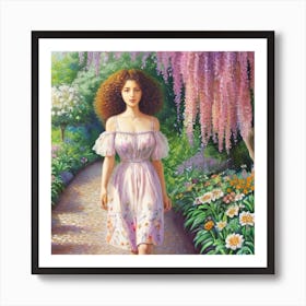 Wisteria Art Print