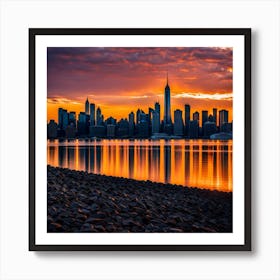 Skyline Art Print