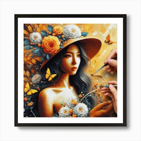 Painting Beauty Art Print