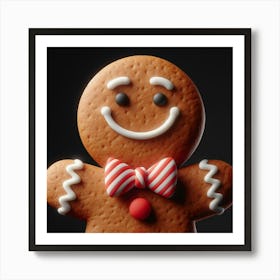 Gingerbread Man 2 Art Print