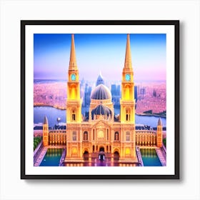 Budapest Cathedral Art Print