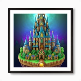 Castle In The Sky 1 Art Print