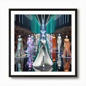 Paris Fashion Week Art Print