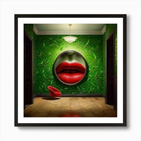 Room With A Mirror Art Print