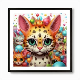 Cheetahs Art Print