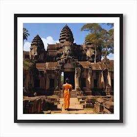 Angkor Wat landscape Affiche