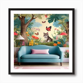Jungle Wall Mural Art Print