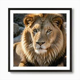 Lion Portrait 1 Art Print