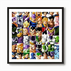 Dragon Ball Z 13 Art Print