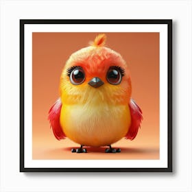 Cute Little Bird 2 Art Print