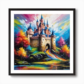 Cinderella Castle 23 Art Print