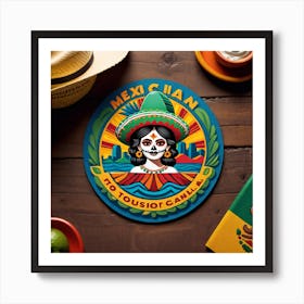 Mexican Logo Design Targeted To Tourism Business 2023 11 08t195117 Art Print