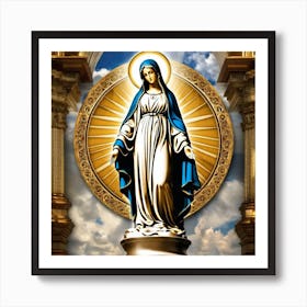 Virgin Mary 5 Art Print