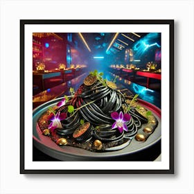 Nightshade Noir Pasta Art Print