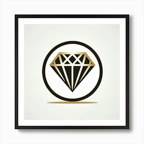 Diamond Logo 48 Art Print