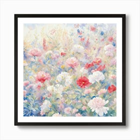 Peonies Art Print