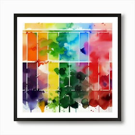 Color Palette Art Print