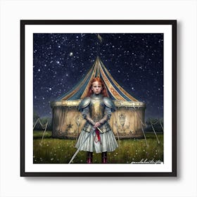 Knight Circus Art Print