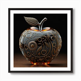 The glass apple an intricate design that adds to its exquisite appeal. 18 Art Print