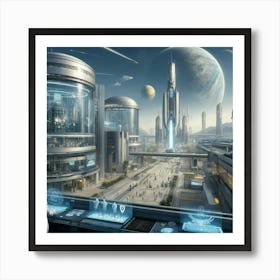 Research District Solarius Converted Art Print