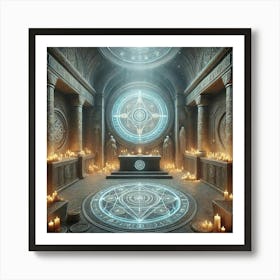 The Ritual Chamber Art Print