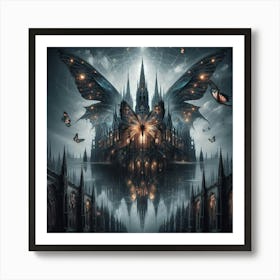 Castle Of The Dead Art Print