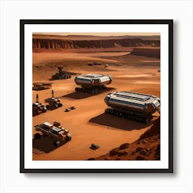 Mars Rover Affiche