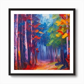 Forest Path Art Print