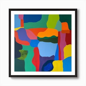 Modern Abstract Collection 48 Art Print