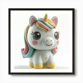 Unicorn Toy 12 Art Print