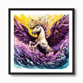 Pegasus 4 Art Print