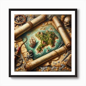 Pirates Of The Caribbean Art Print