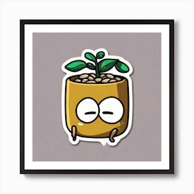 Potted Plant Art Print