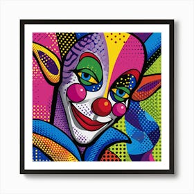 Clown 2 Art Print