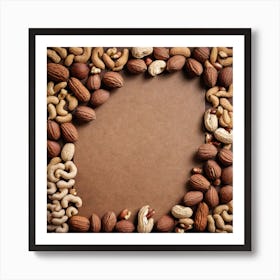 Nut Frame 12 Art Print