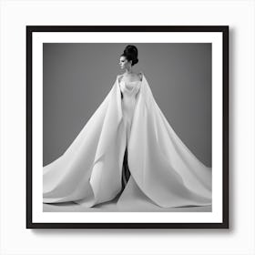 Jean Paul Gabriel Couture Autumn Winter 201415blackandwhitemoonneck, In The Style Of Amy Judd, Asymm (1) Art Print